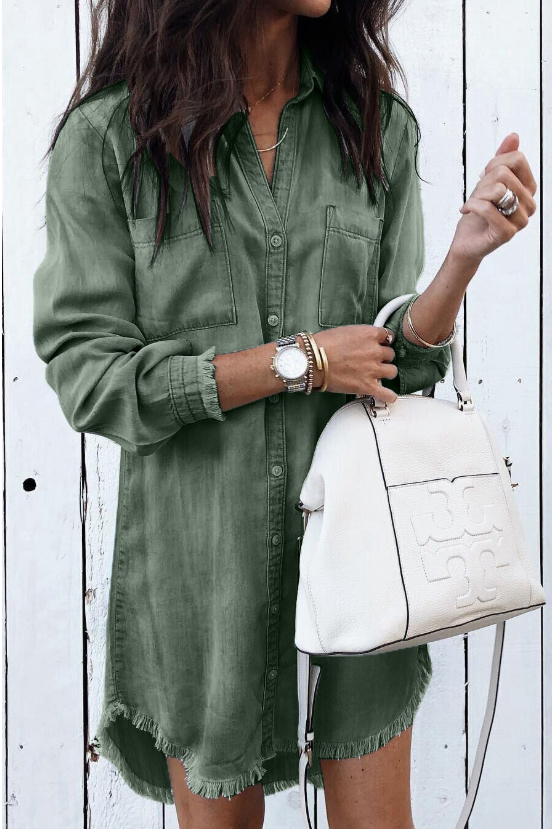 LM | Vintage denim dress