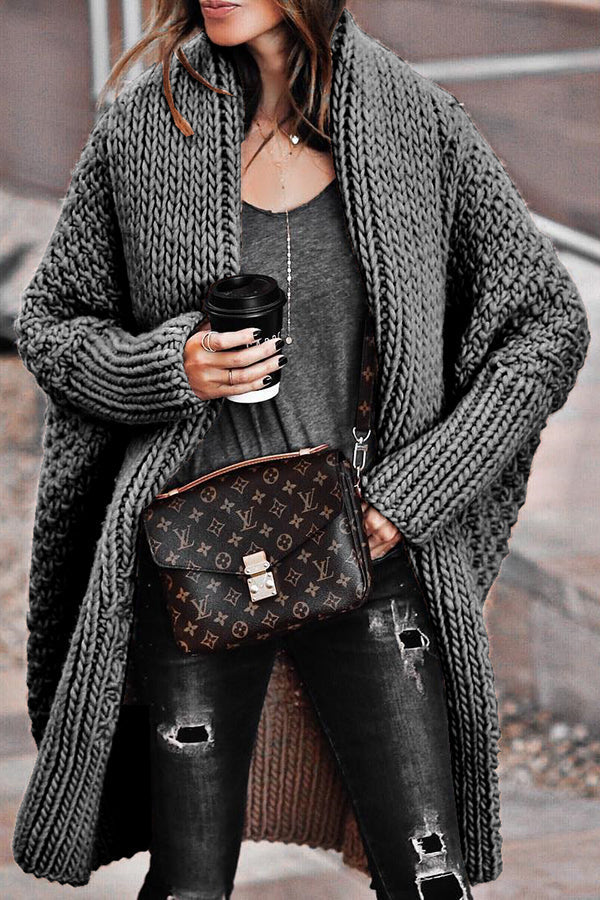 LM | Relaxed and stylish winter cardigan