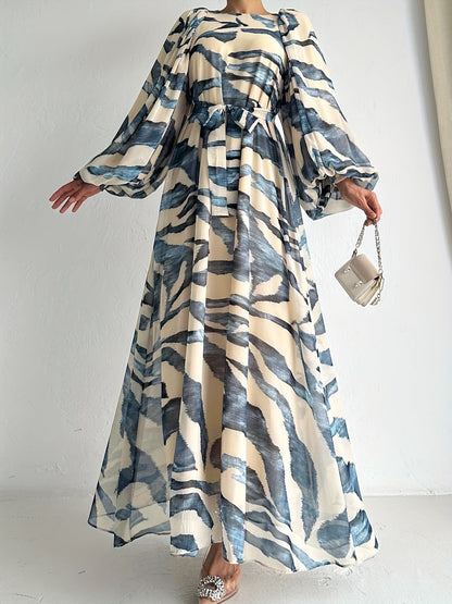 LM | Maxi dress with belt