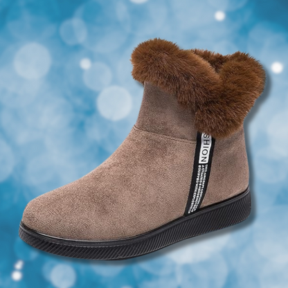 LM | Fashionable snow boots with faux fur lining