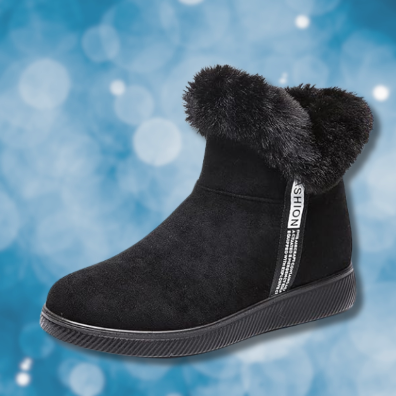LM | Fashionable snow boots with faux fur lining