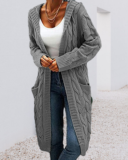 LM | Simple and stylish winter cardigan