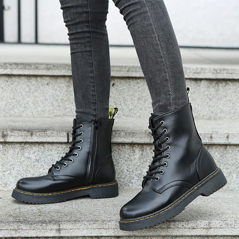 LM | Boots with chunky heel