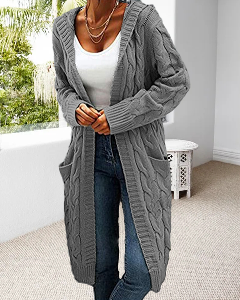 LM | Simple and stylish winter cardigan