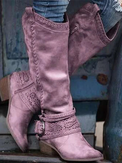 LM | Vintage leather boots