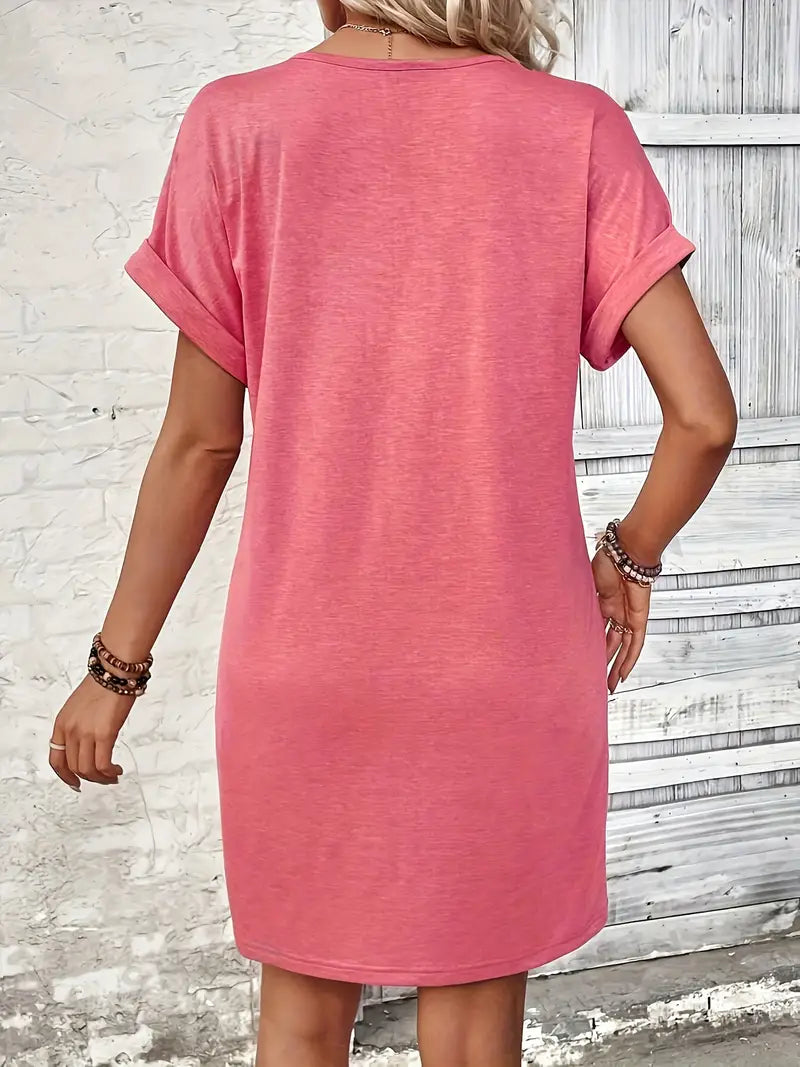 LM | Evelyn - Short-sleeved dress for spring