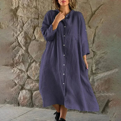 LM | Cotton and linen dress