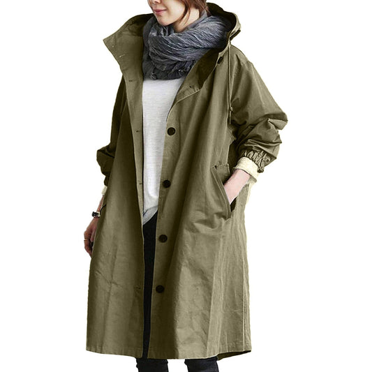 LM | Waterproof long women's mackintosh