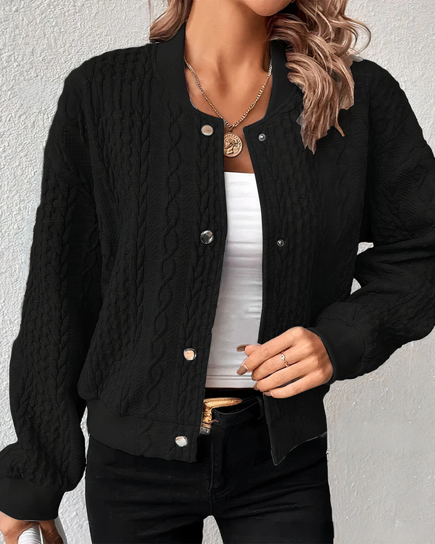 LM | Effortless and chic winter cardigan