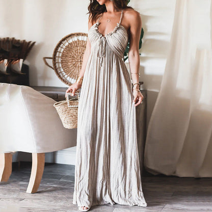 LM | Elegant backless dress