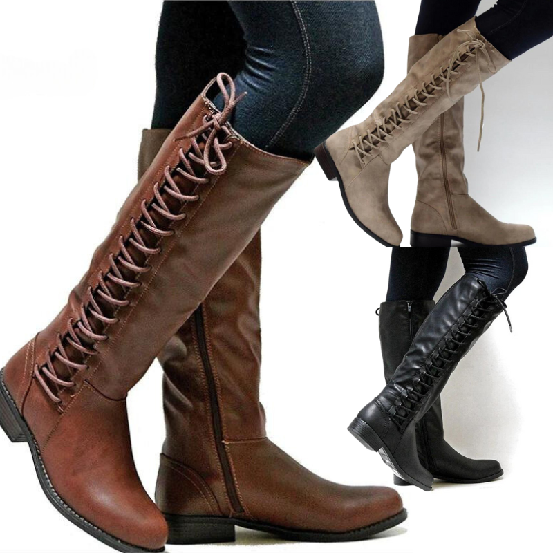 LM | Elegant lace-up boots