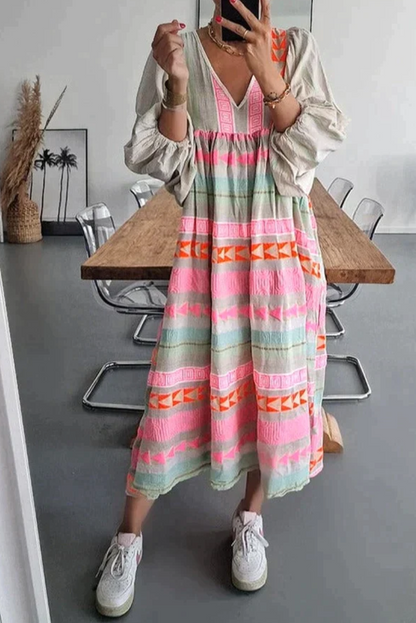 LM | Colorful dress for the summer
