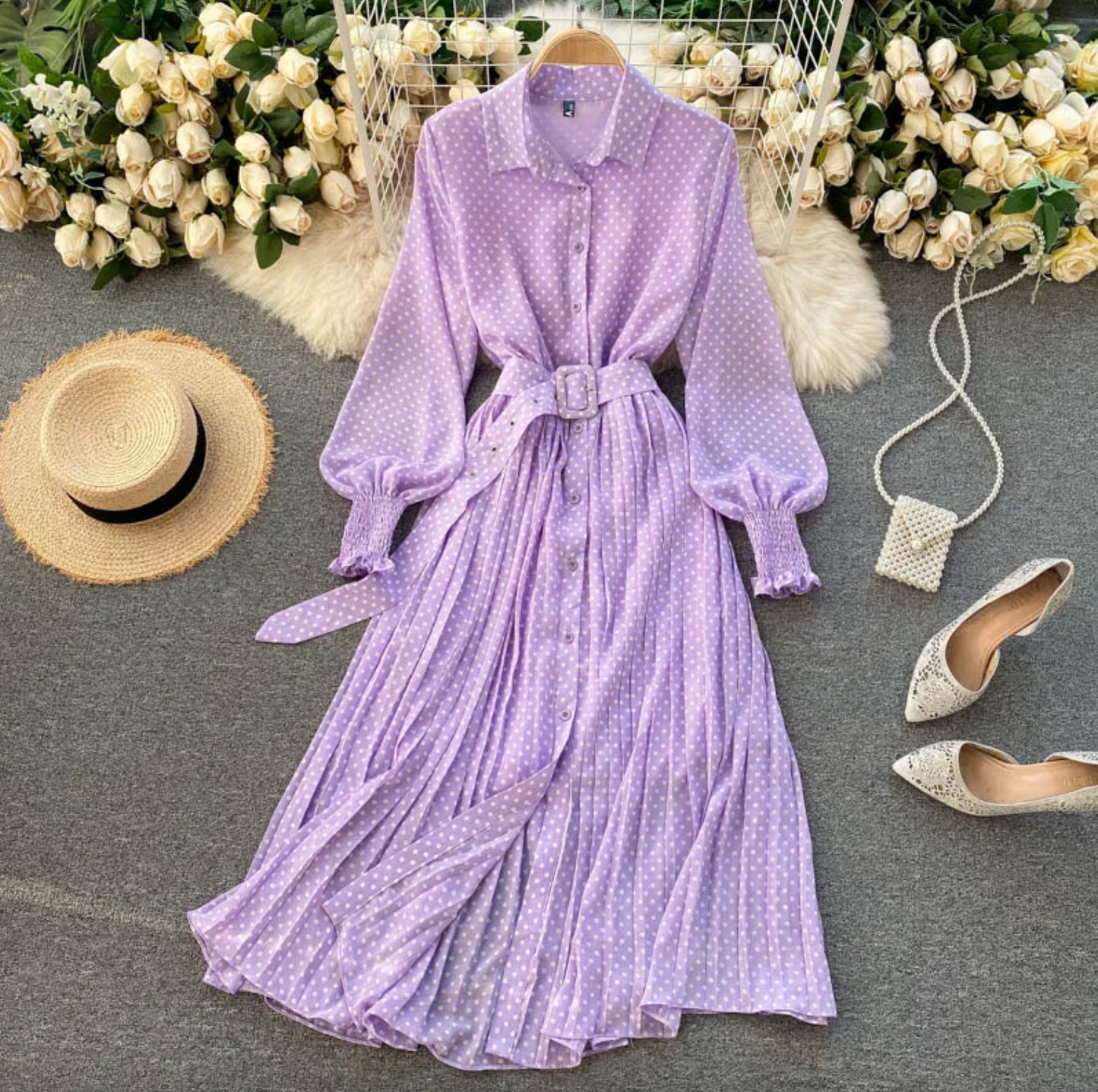LM | Stylish spring dress