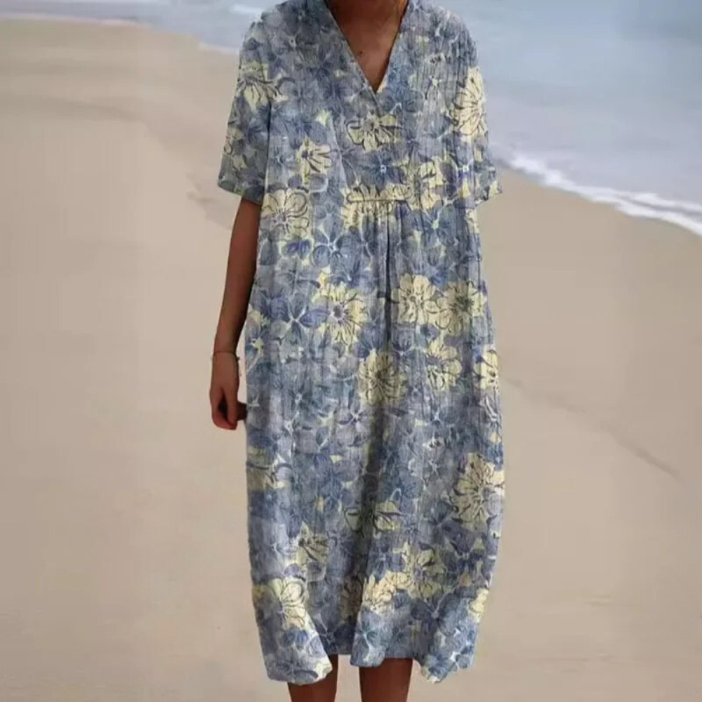 LM | Women's colorful floral dress