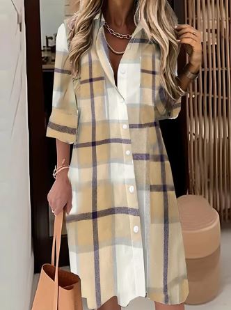 LM | Elegant shirt dress