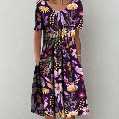 LM | Elegant bohemian-style dress