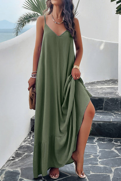 LM | Maxine dress with straps and pockets