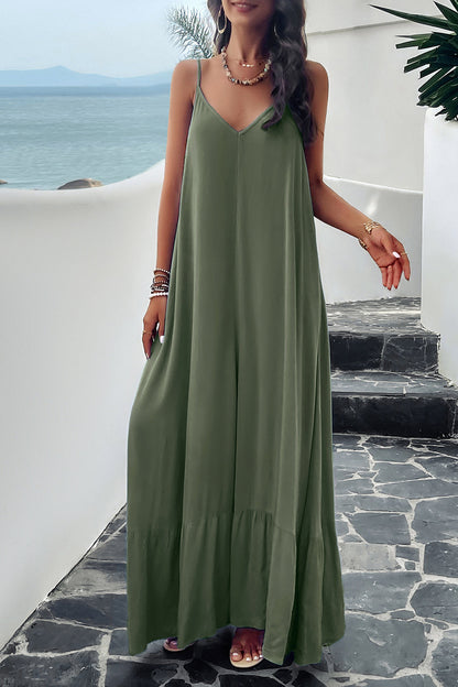 LM | Maxine dress with straps and pockets