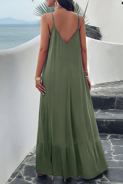 LM | Maxine dress with straps and pockets