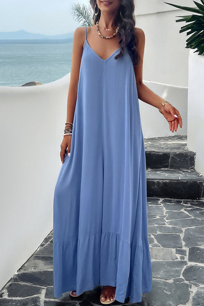 LM | Maxine dress with straps and pockets