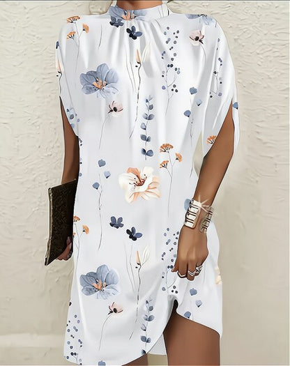 LM | Fashion dress with batwing sleeves