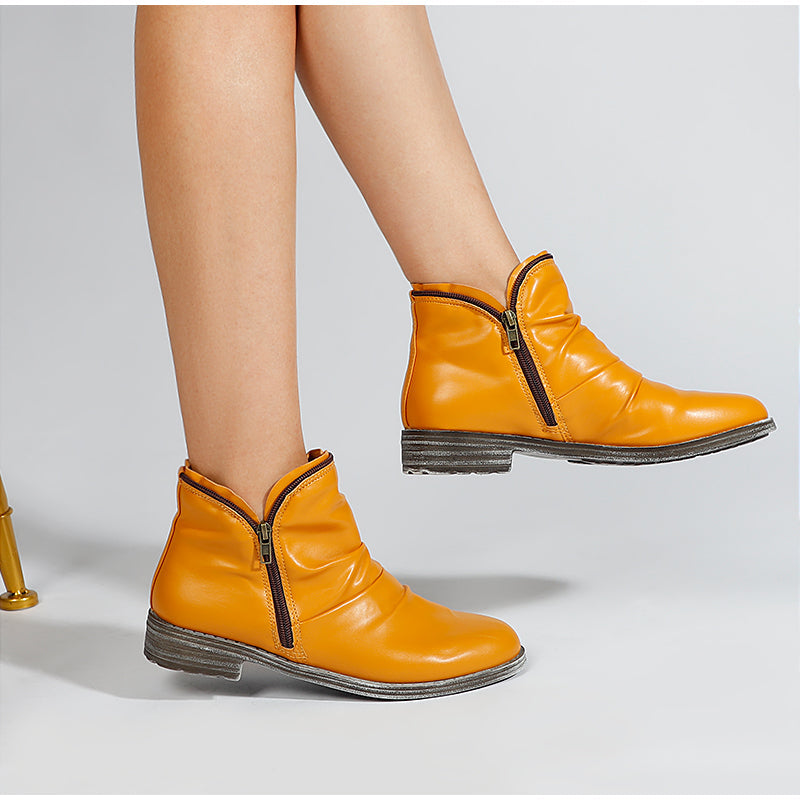 LM | WOMEN'S BOOTS WITH ZIPPER AND ANKLE PROTECTION 2023