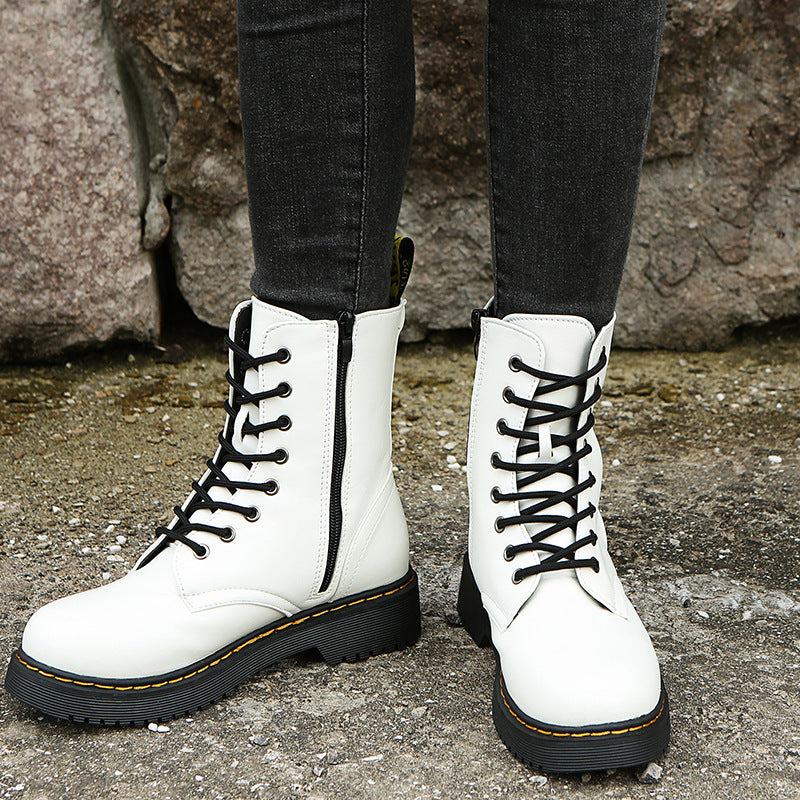 LM | Boots with chunky heel