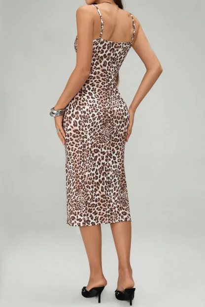 LM | Strappy summer dress with slit