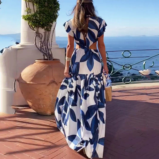 LM | Refined low-cut women's dress