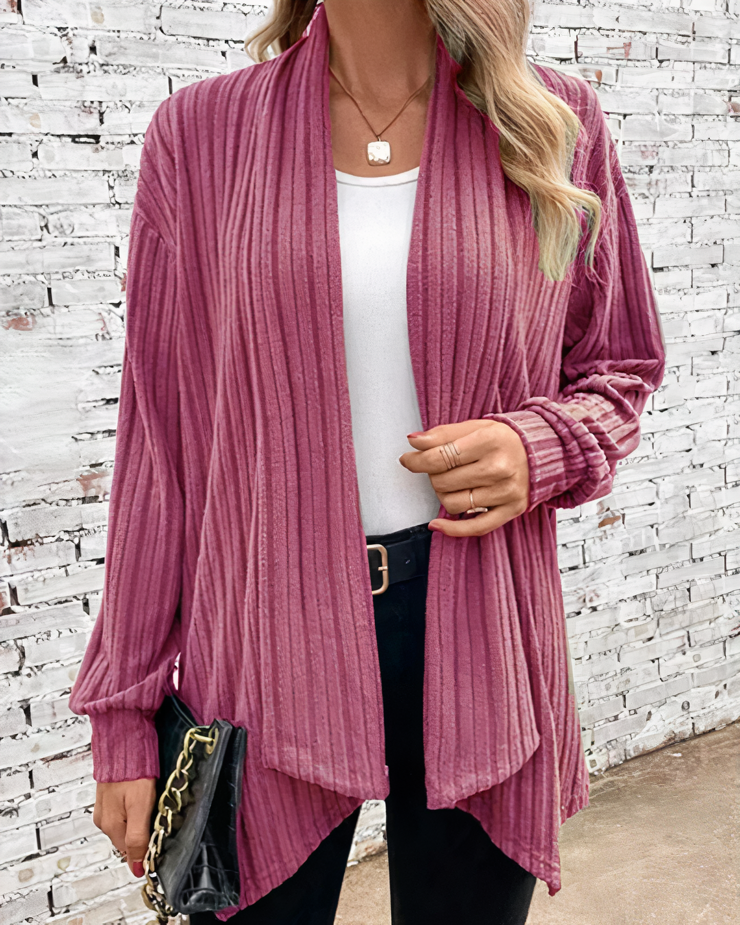 LM | Effortless and trendy winter cardigan