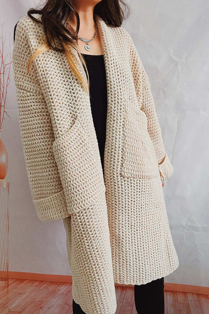 LM | Fashionable and effortless winter cardigan