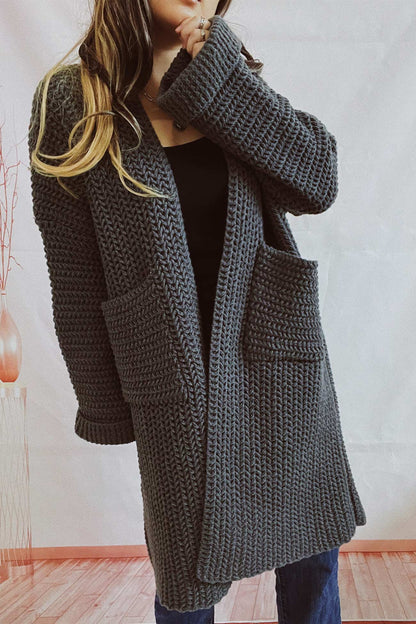 LM | Fashionable and effortless winter cardigan
