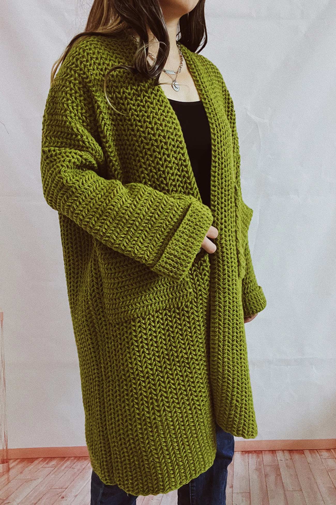 LM | Fashionable and effortless winter cardigan
