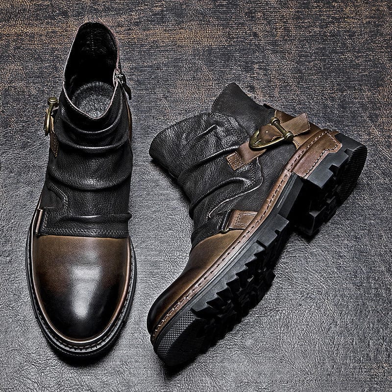 LM | Havoc leather biker boots