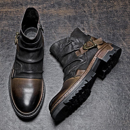 LM | Havoc leather biker boots