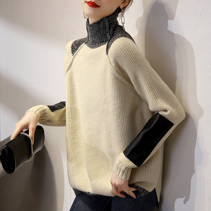 LM | Versatile retro knitted sweater