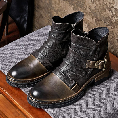 LM | Havoc leather biker boots
