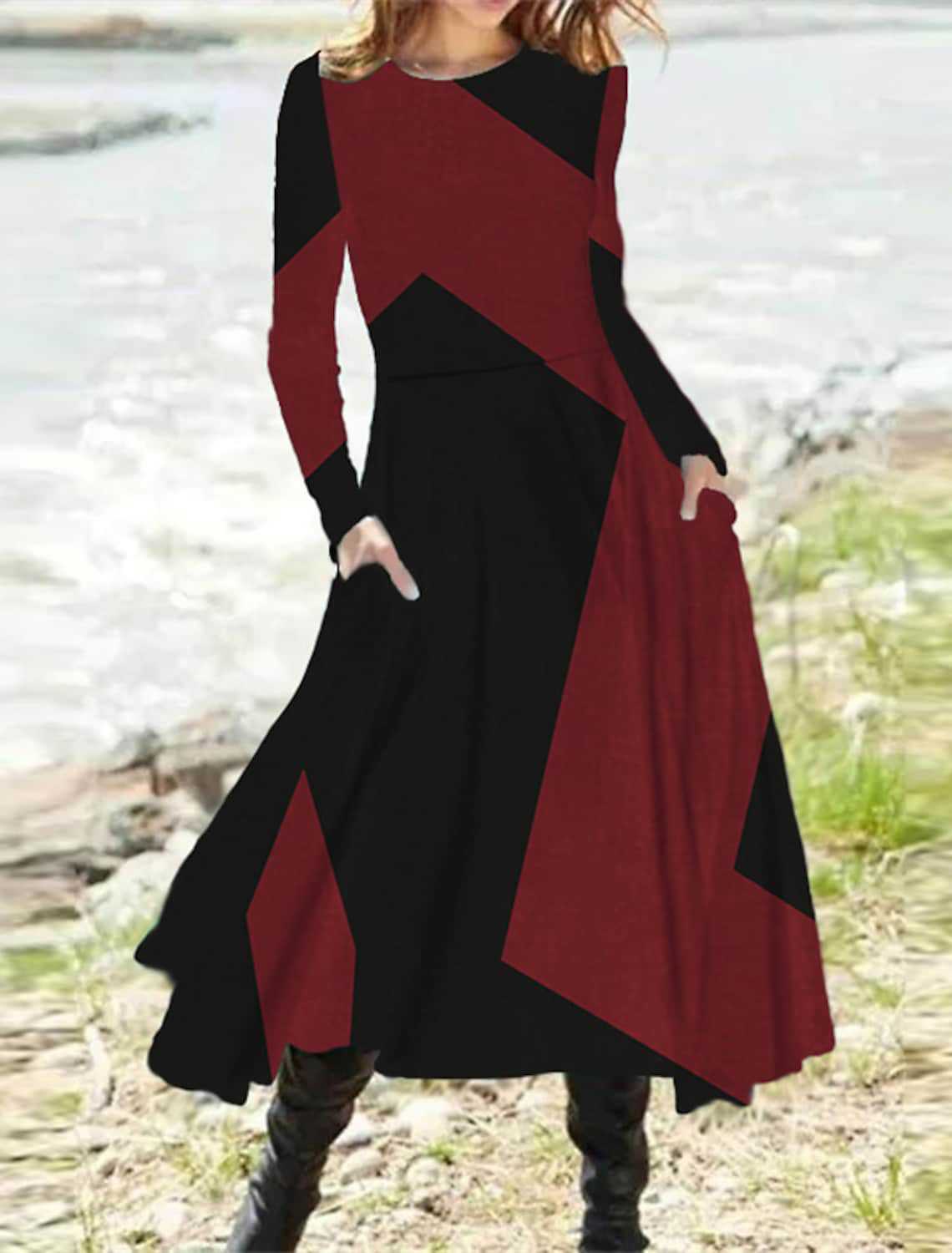 LM | Classic and elegant winter dress