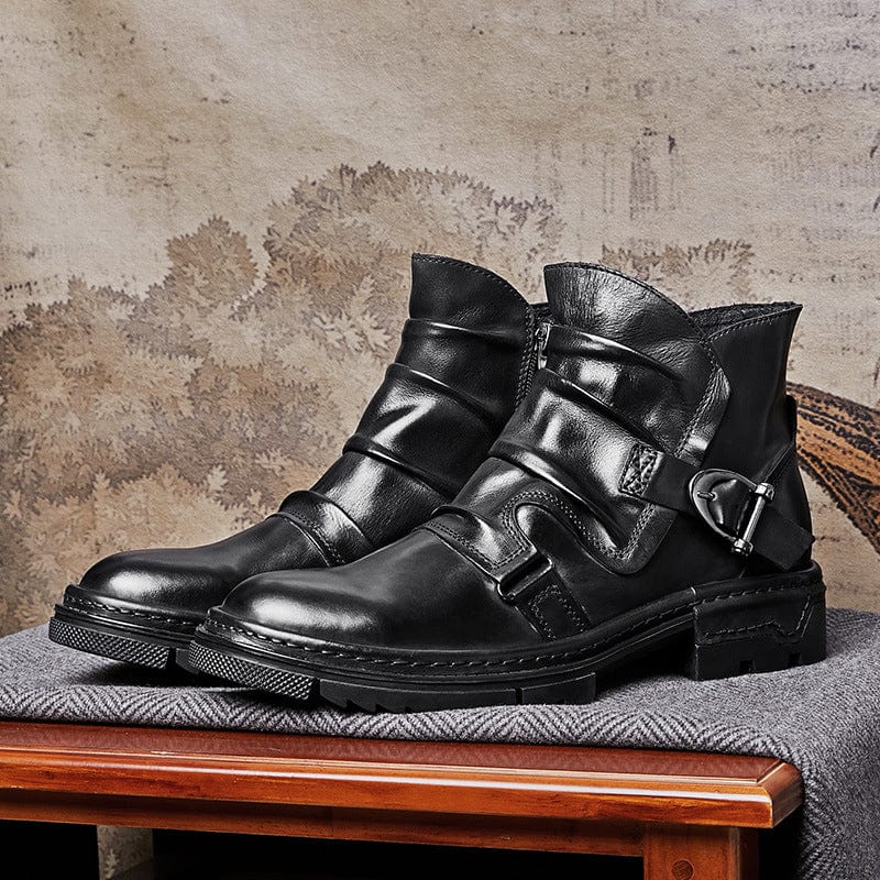 LM | Havoc leather biker boots