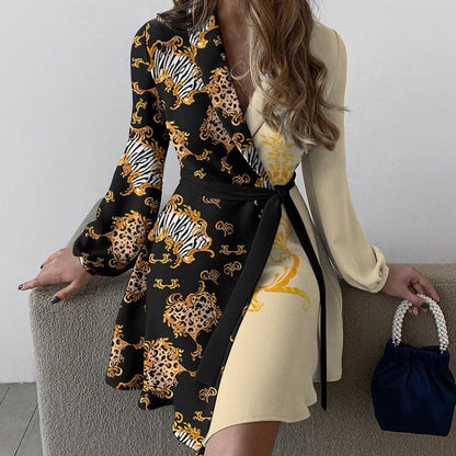 LM | Crossed dress with bow