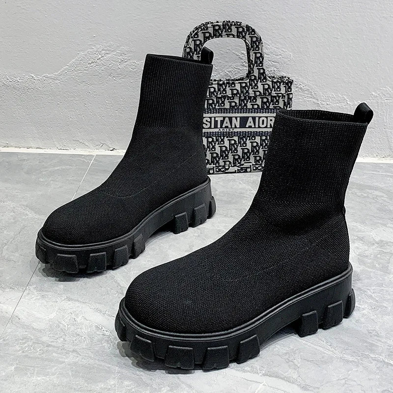 Sleek and Supportive Orthopedic Boots