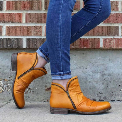 LM | WOMEN'S BOOTS WITH ZIPPER AND ANKLE PROTECTION 2023