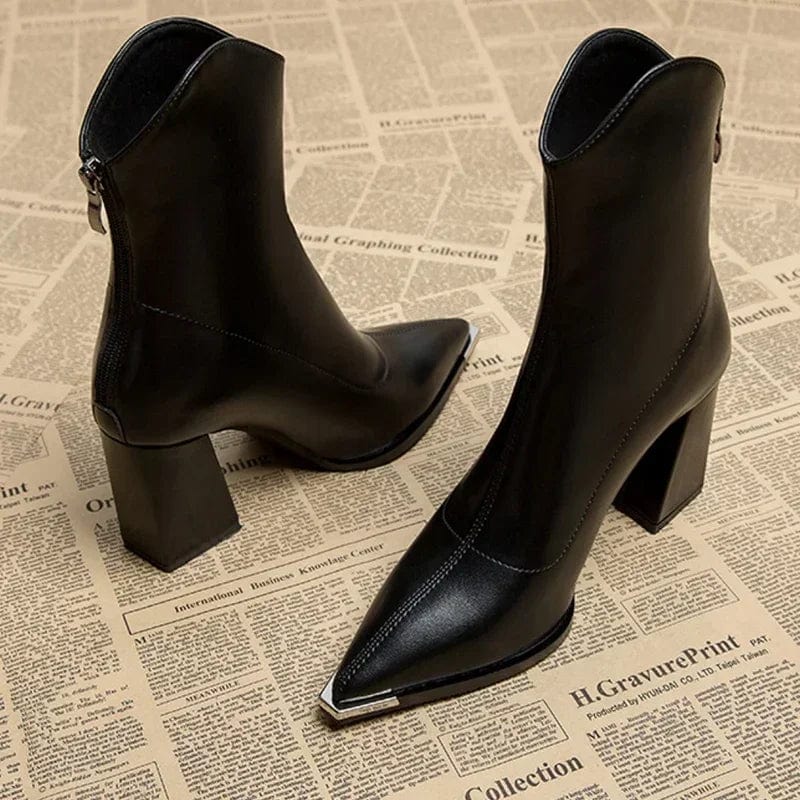 LM | Chrome lace Chelsea boots