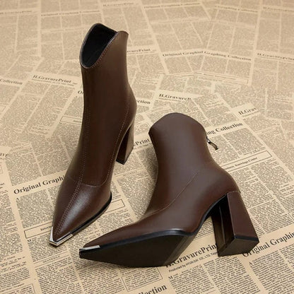 LM | Chrome lace Chelsea boots