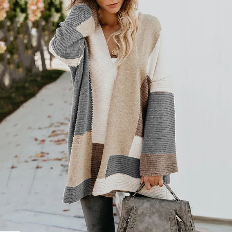 LM | Modern and fashionable winter cardigan