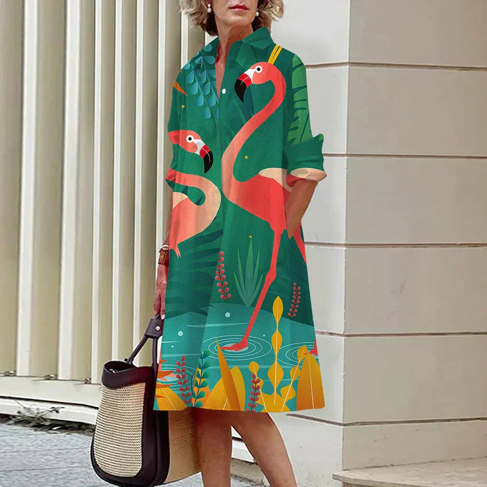 LM | Elegant shirt dress