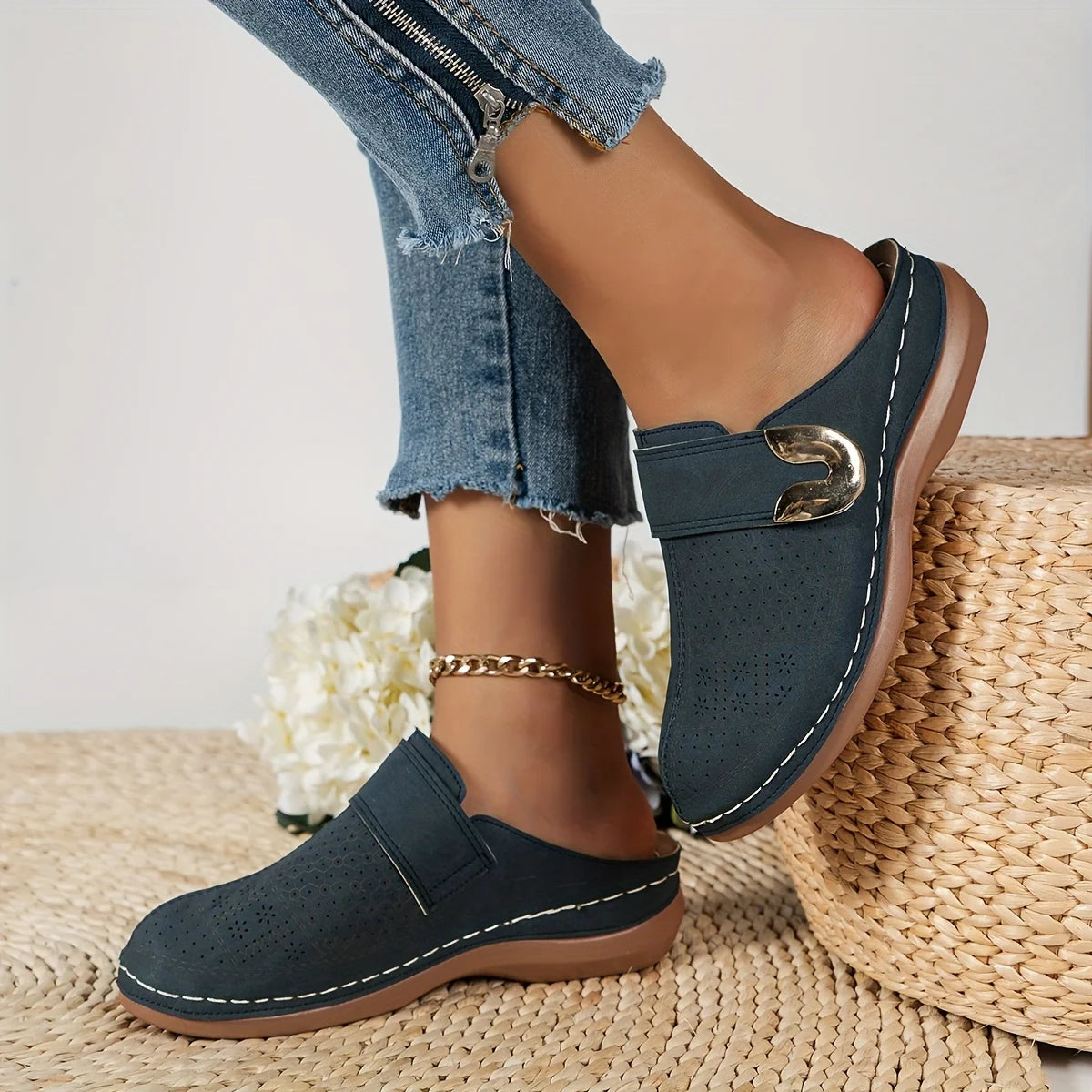 Sleek and Supportive Orthopedic Sandals