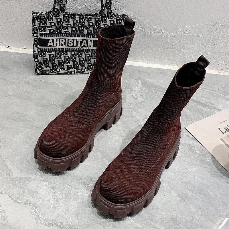 Sleek and Supportive Orthopedic Boots