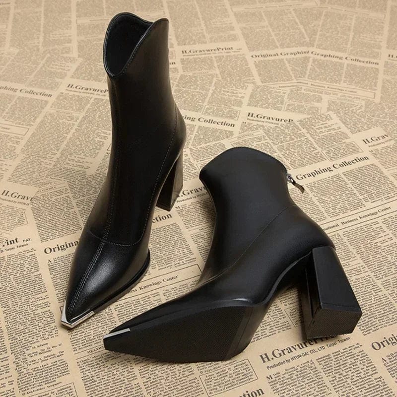LM | Chrome lace Chelsea boots