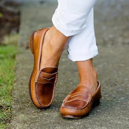 TS | Moccasins Casual Flats Oxfords Slip On Round Toe Loafers for women